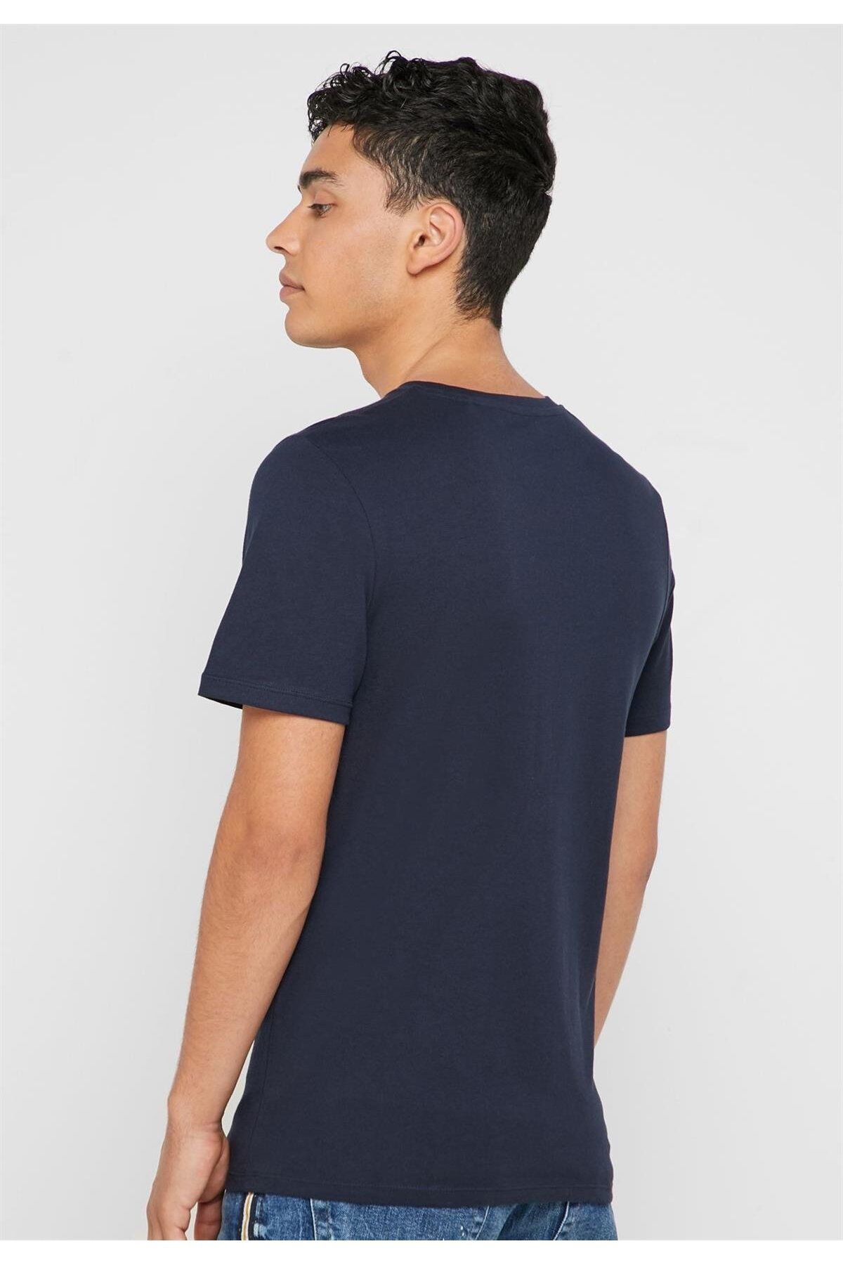 Jack & Jones-Crew Neck Logo Printed T-Shirt 2