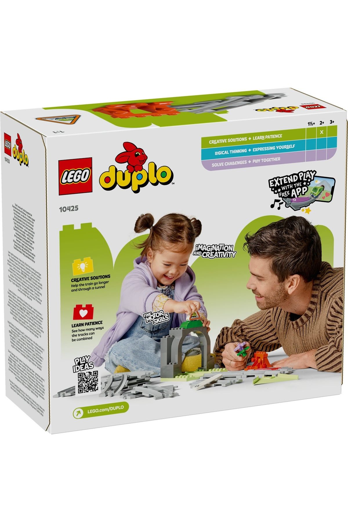 LEGO-LEGO DUPLO® Toy Set - Railway Tunnel Expansion Set (10425) 2
