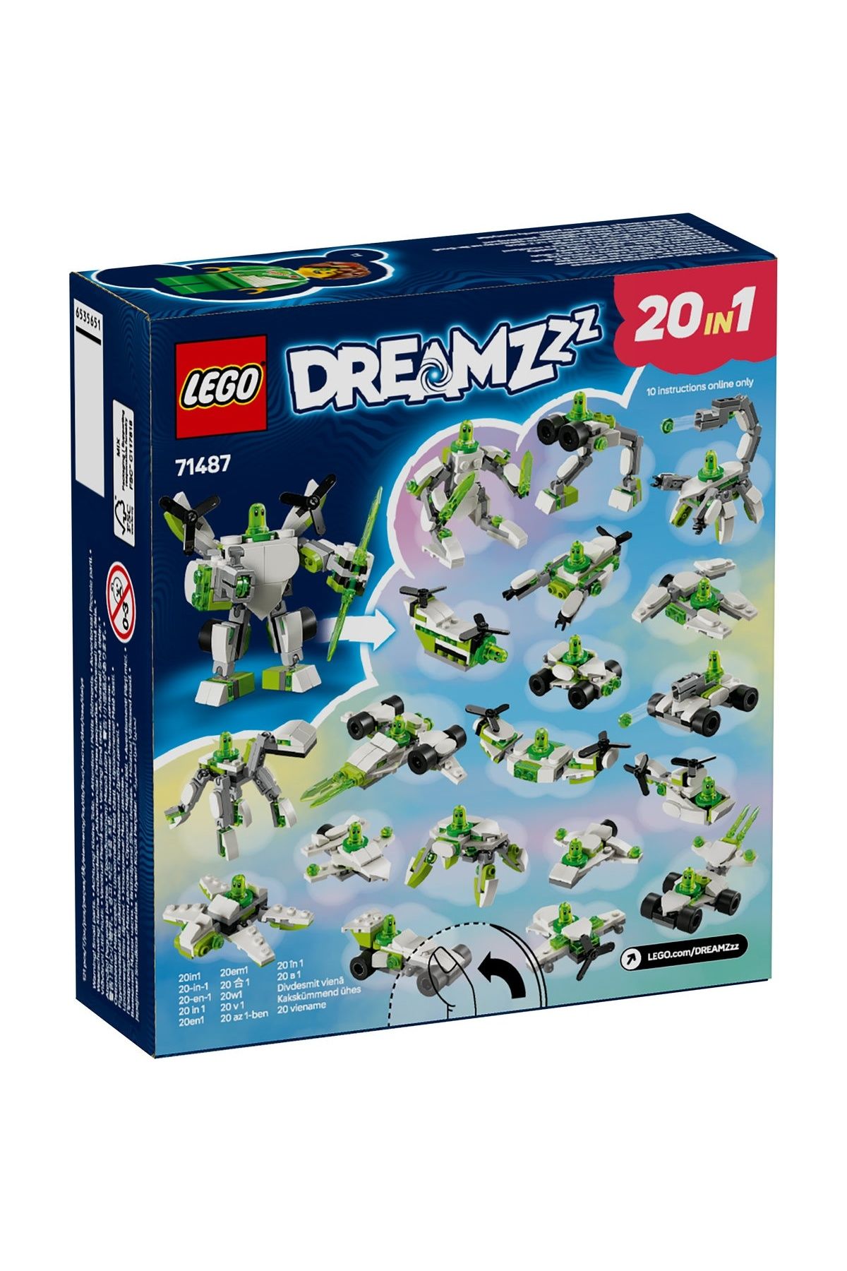 LEGO-LEGO DREAMZzz set - Z-Blob's Robot and Vehicle Adventures (71487) 6