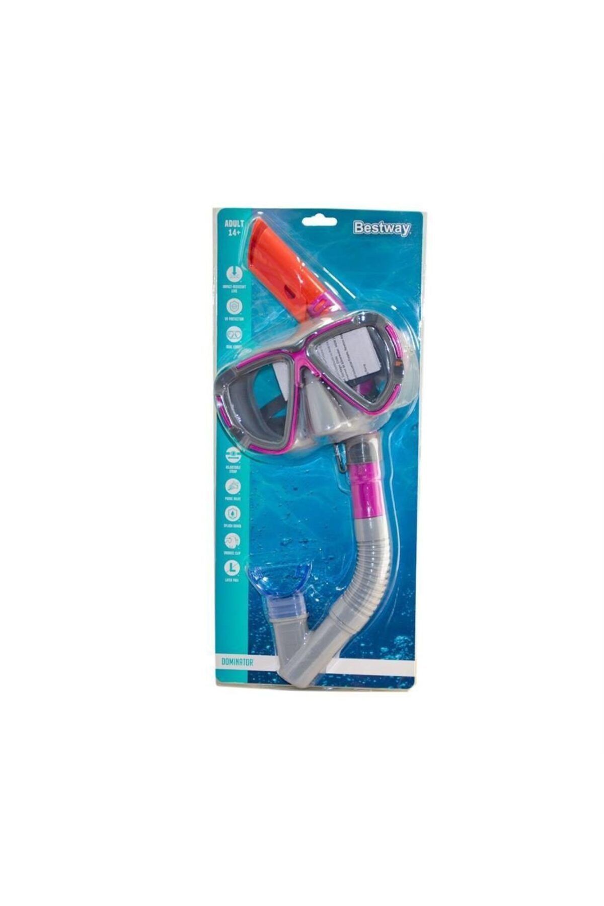 BESTWAY Dominator Maske Snorkel Set - 24029 (Lisinya)