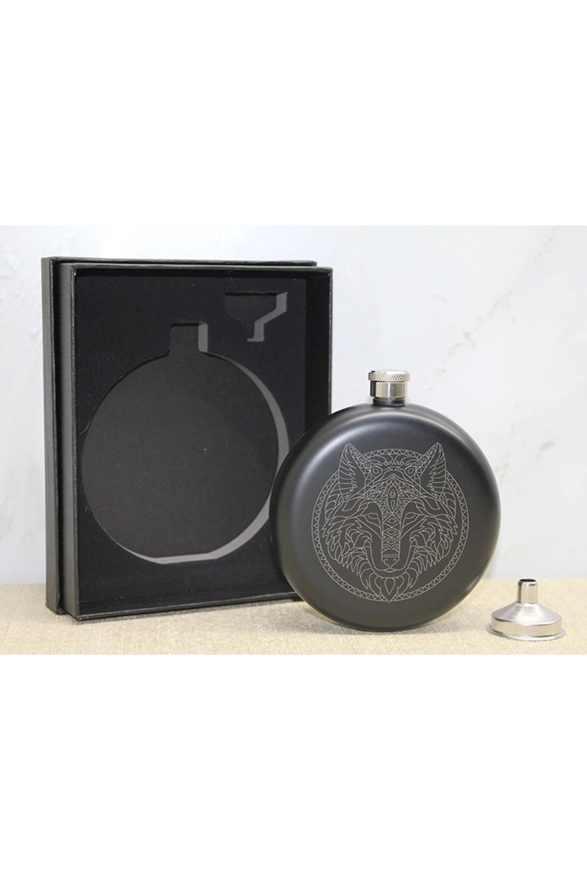 Narnuga Kurt Tasarımı Tekli Matara Alk3895 - MCT9478-2954