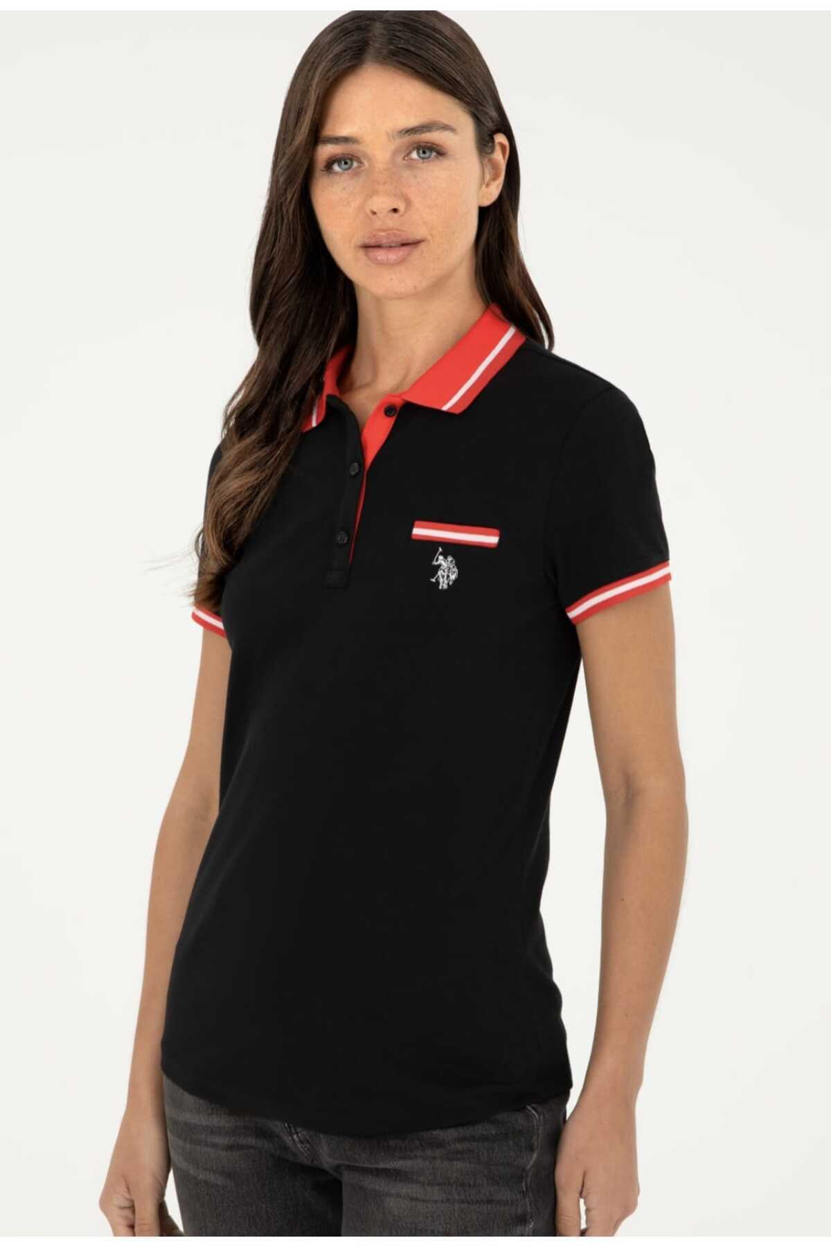 پولوشرت زنانه یقه پلو | یو اس پولو U.S. Polo Assn. 50285842 TR - تصویر 3