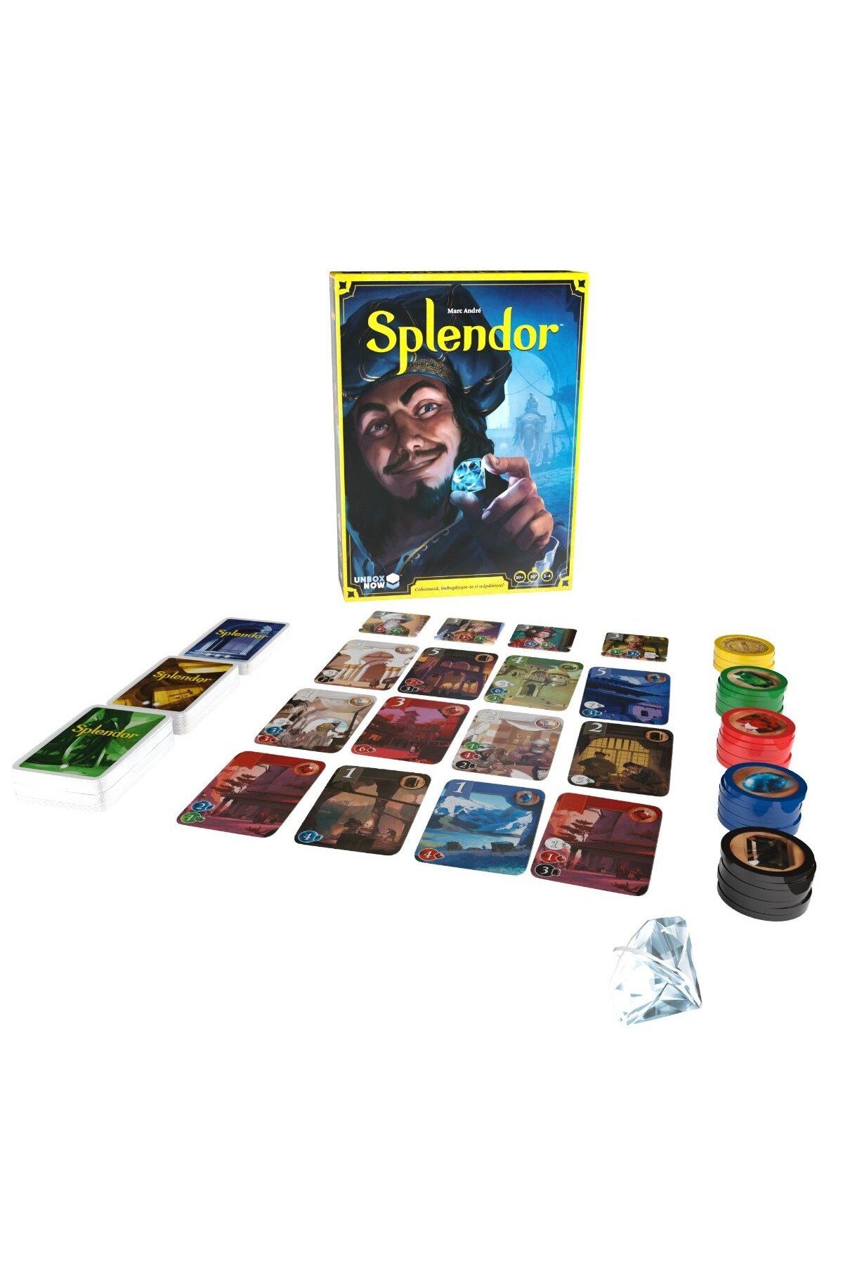 Asmodee-Board game Splendor (Refresh), Romanian language 1