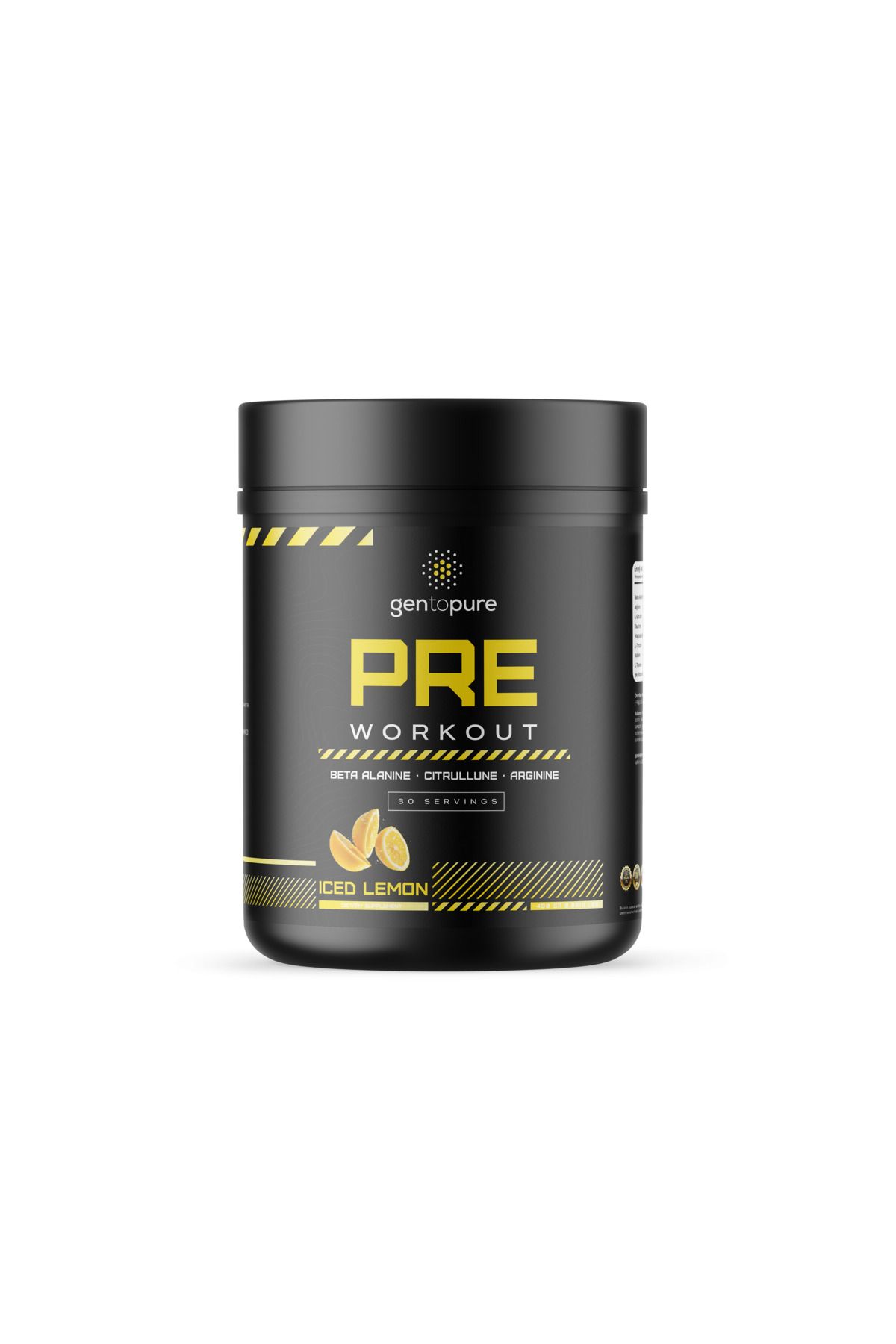 Gentopure PRE-WORKOUT 450G ( İCED LEMON )