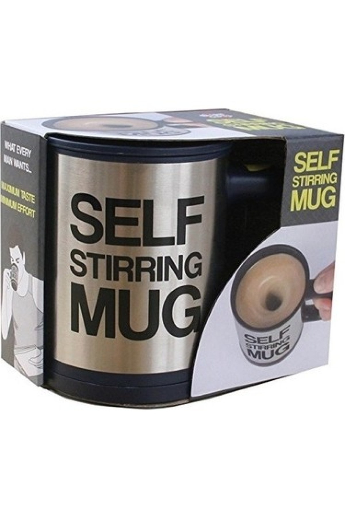 KAYAMU-Mixer Mug Cup - With Agitator Feature, Self Stirring (K0) 4