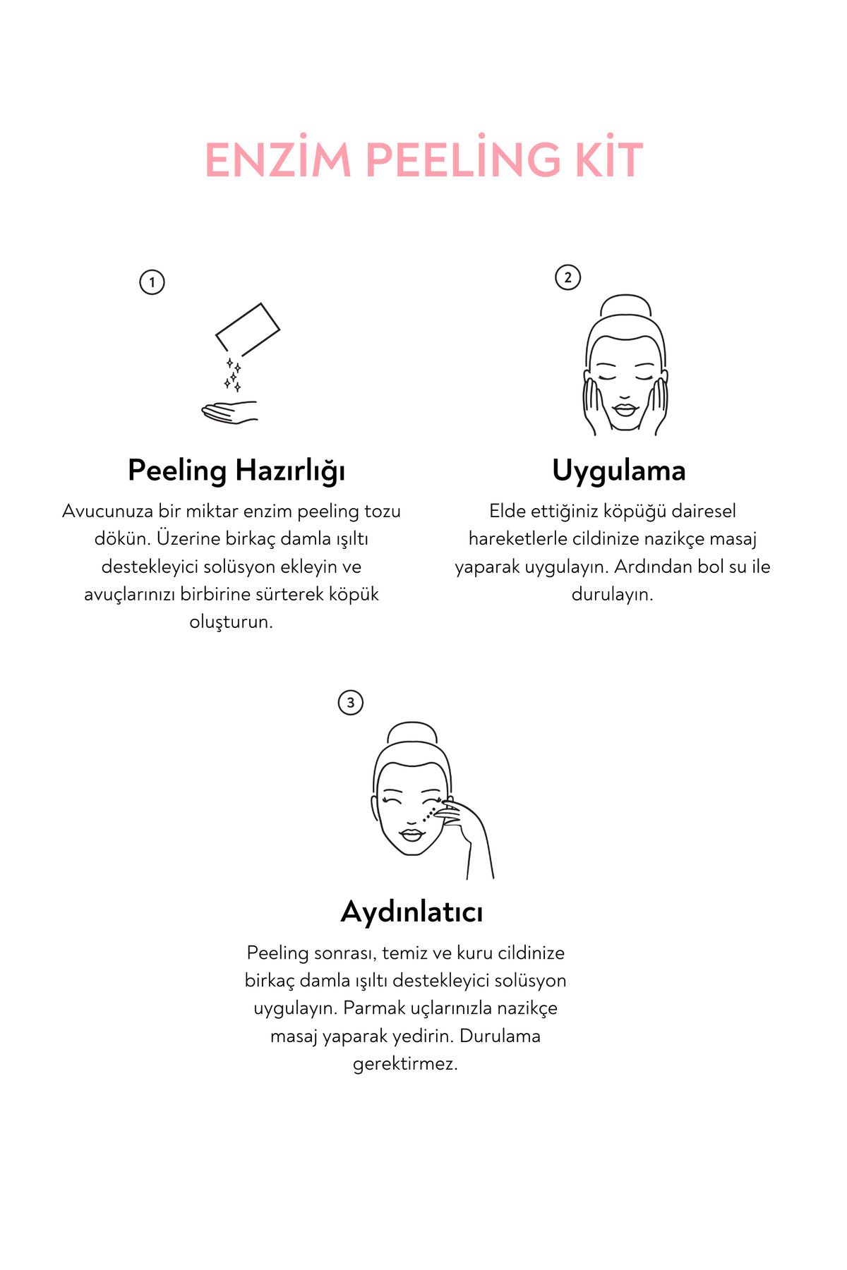 Anyong-Enzyme Peeling Kit (Papain Enzyme, Salicylic Acid & Rice Water) 5