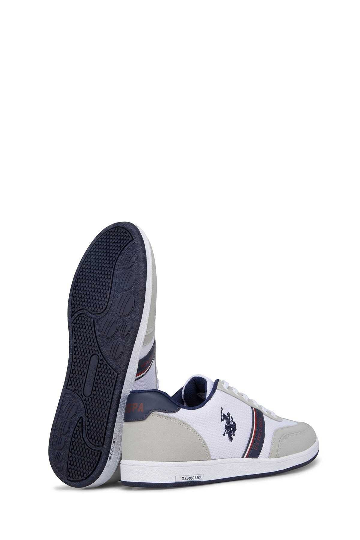 U.S. Polo Assn.-Adidași albi pentru copii 5