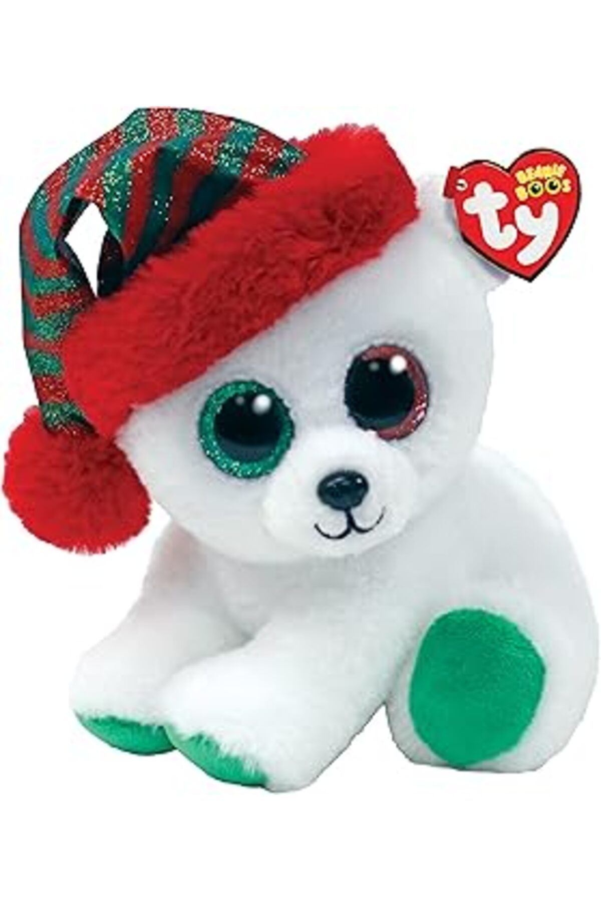 robotrend Ty Polar Bear Beanie Boo Regular 15 Cm, Malzeme: %100 Polyester, En-71'E Göre Test Edilmiştir. Renk
