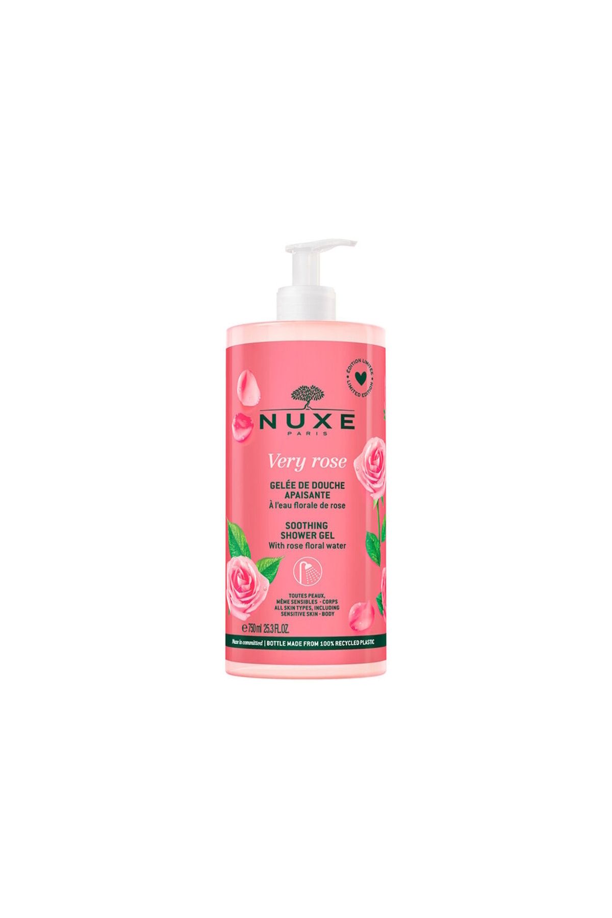 Nuxe Very Rose Gül Özlü Yatıştırıcı Duş Jeli 750 ml