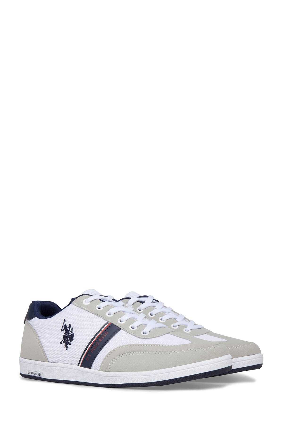 U.S. Polo Assn.-Adidași albi pentru copii 4