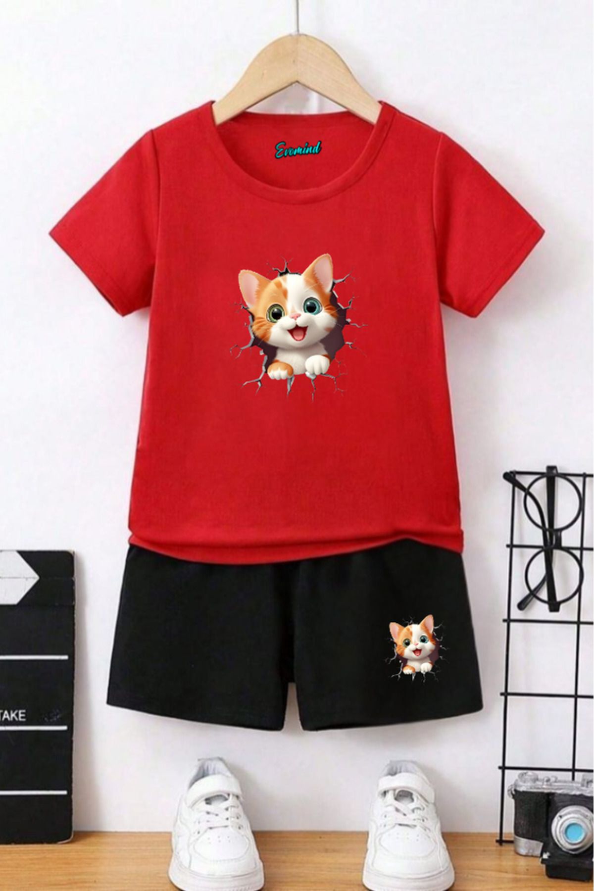 artı4 Set Pantaloni Scurți Imprimați Unisex Pentru Copii Unisex - 7–8 years
