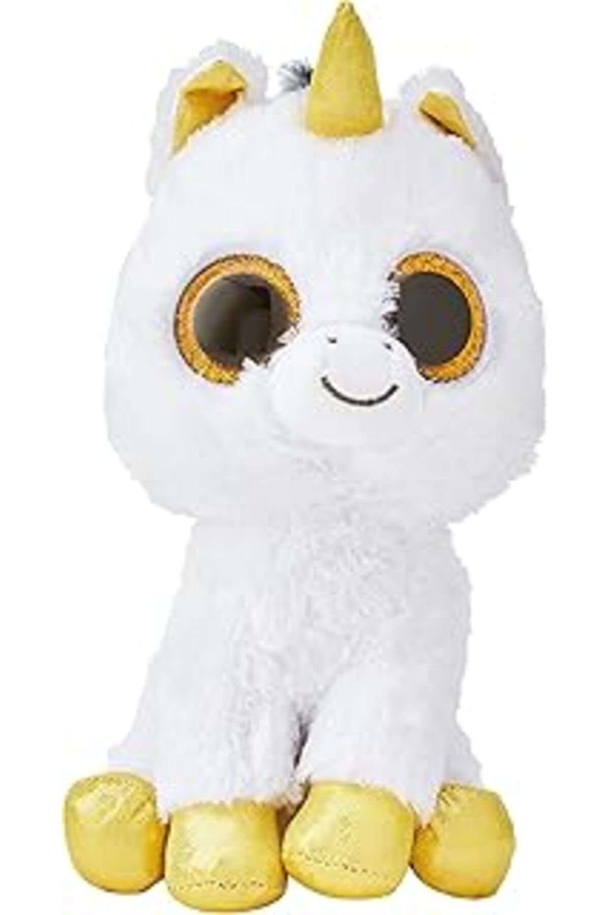 ebadi Ty Glubschis - Peg Einhorn, Weiß/ - Beanie Boos - 24 Cm