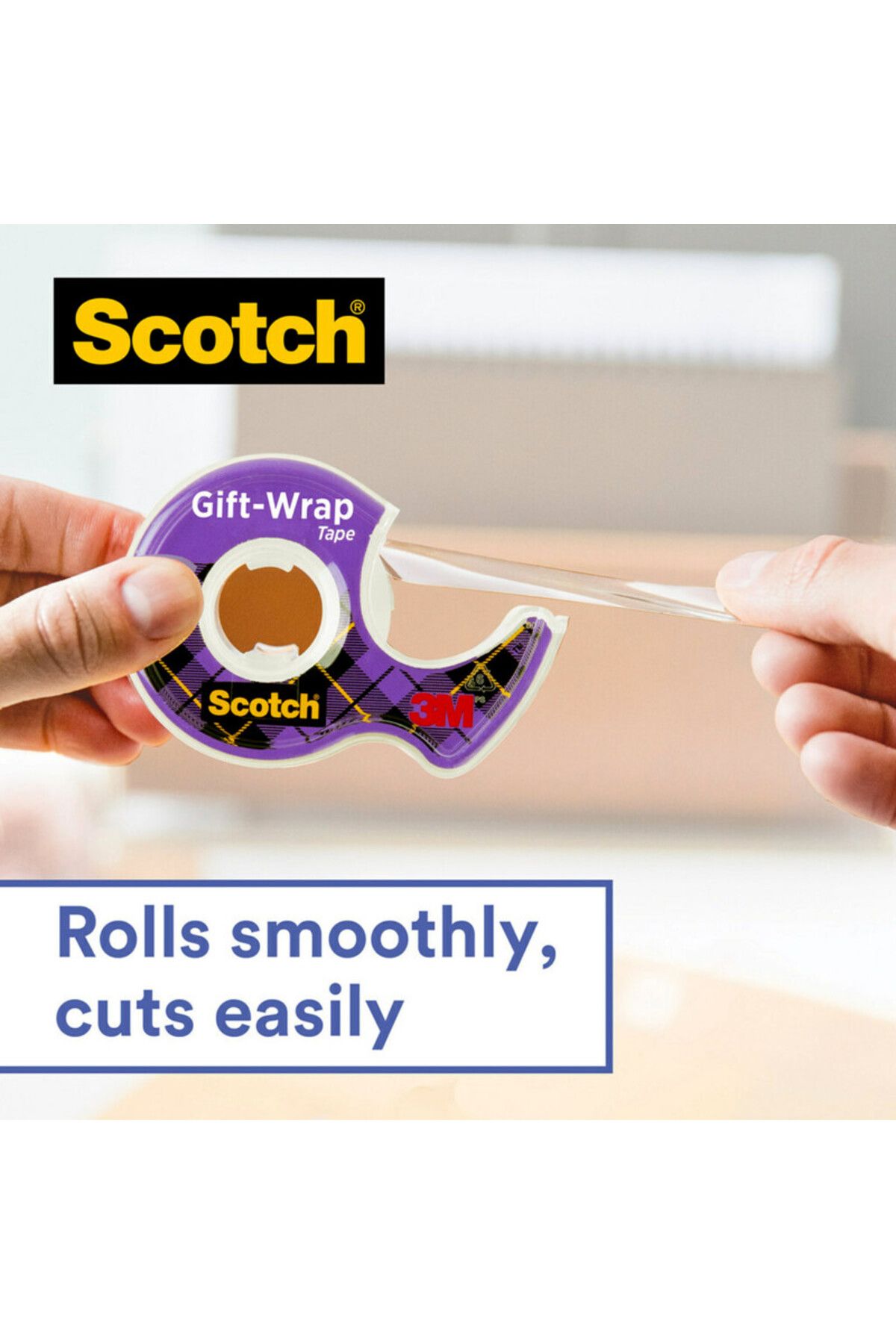Scotch-® GiftWrap Tape 15, 3/4 in x 650 in (19 mm x 16.5 m) 5