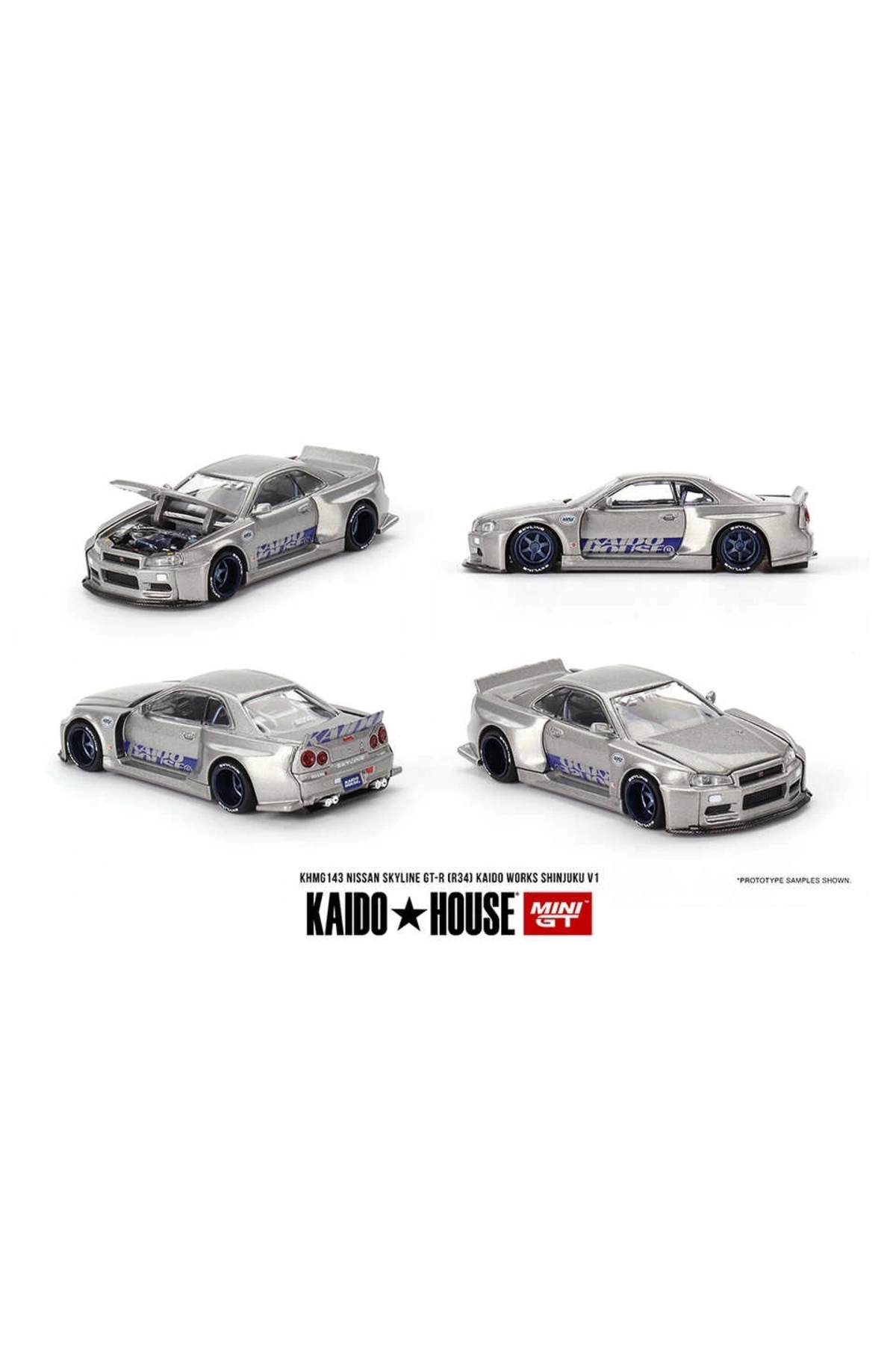 Genel Markalar Mini GT 1/64 KaidoHouse Nissan Skyline GT-R (R34