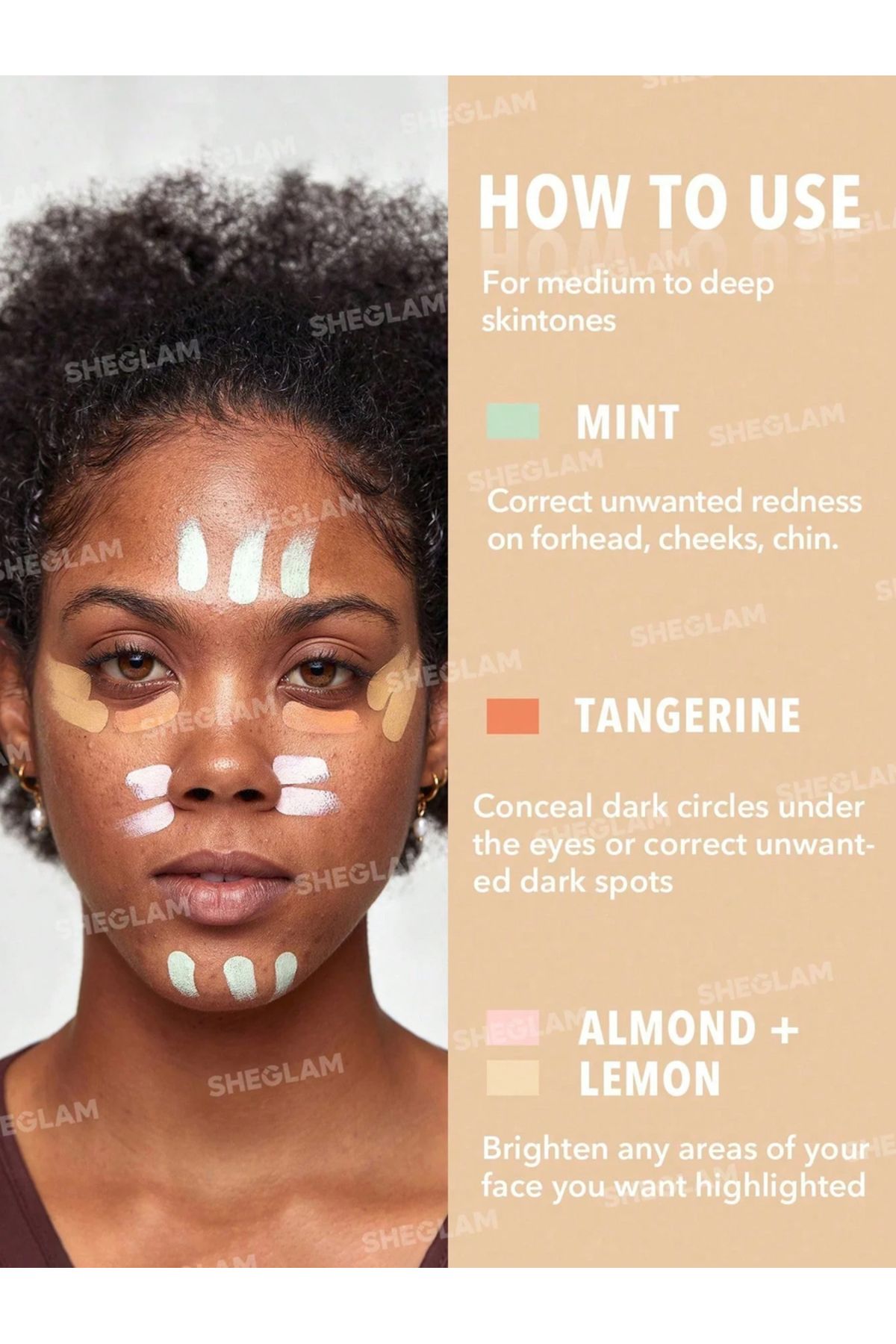 SHEGLAM-Multi-Fix Concealer And Color Corrector, Multicolor 5