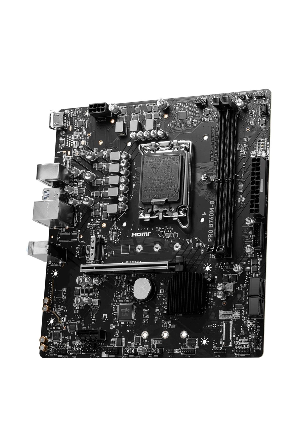 MSI-Pro B760M-B Ddr4 4800Mhz (Oc) M.2 1700P Matx Motherboard 2
