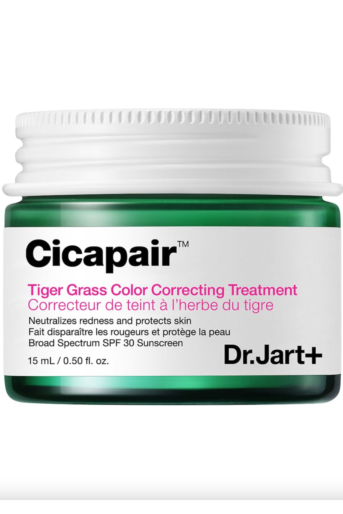 Dr. Jart+ Mini Cicapair™ Tiger Grass Color Correcting Treatment 0.5 oz/ 15 mL