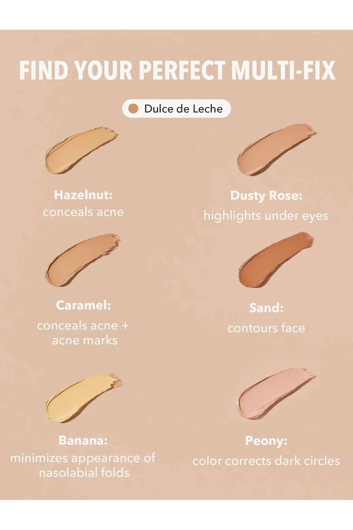 SHEGLAM-Multi-Fix Concealer And Color Corrector, Dulce De Leche 5
