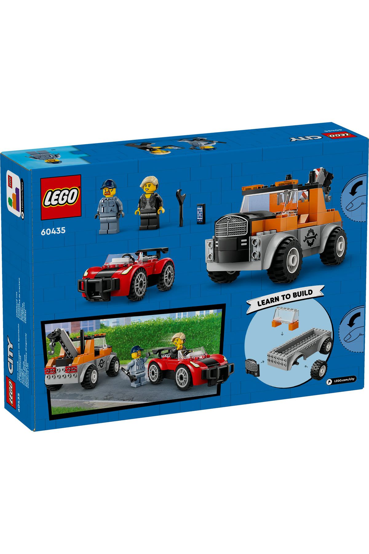 LEGO-Set LEGO City - Camioneta de tractare si masina sport (60435) 3