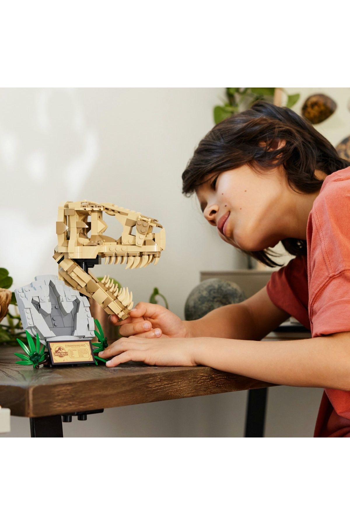LEGO-LEGO Jurassic World set - Dinosaur Fossils: T.rex Skull (76964) 8