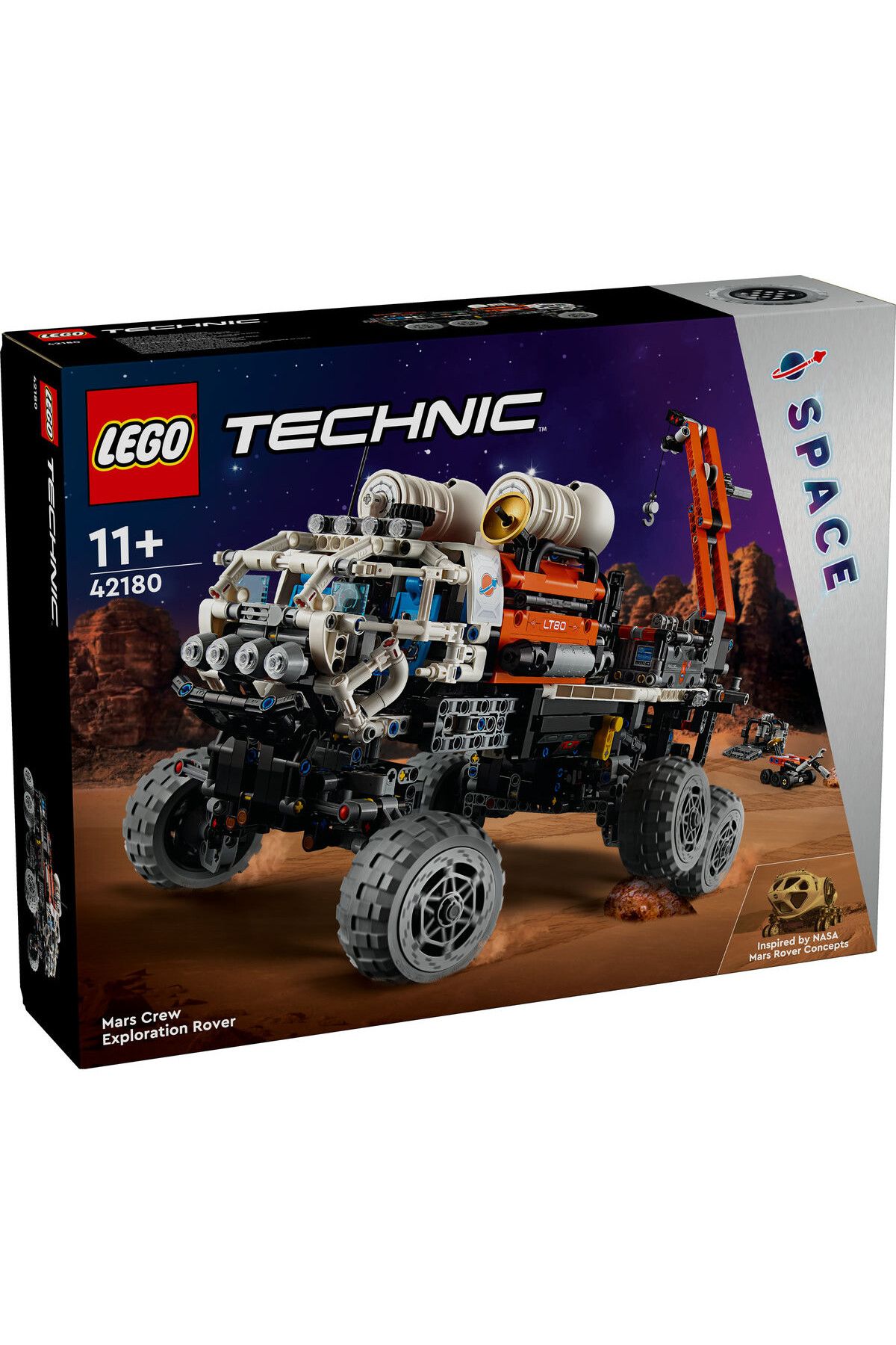 LEGO-LEGO Technic Set - Crewed Mars Exploration Rover (42180) 2