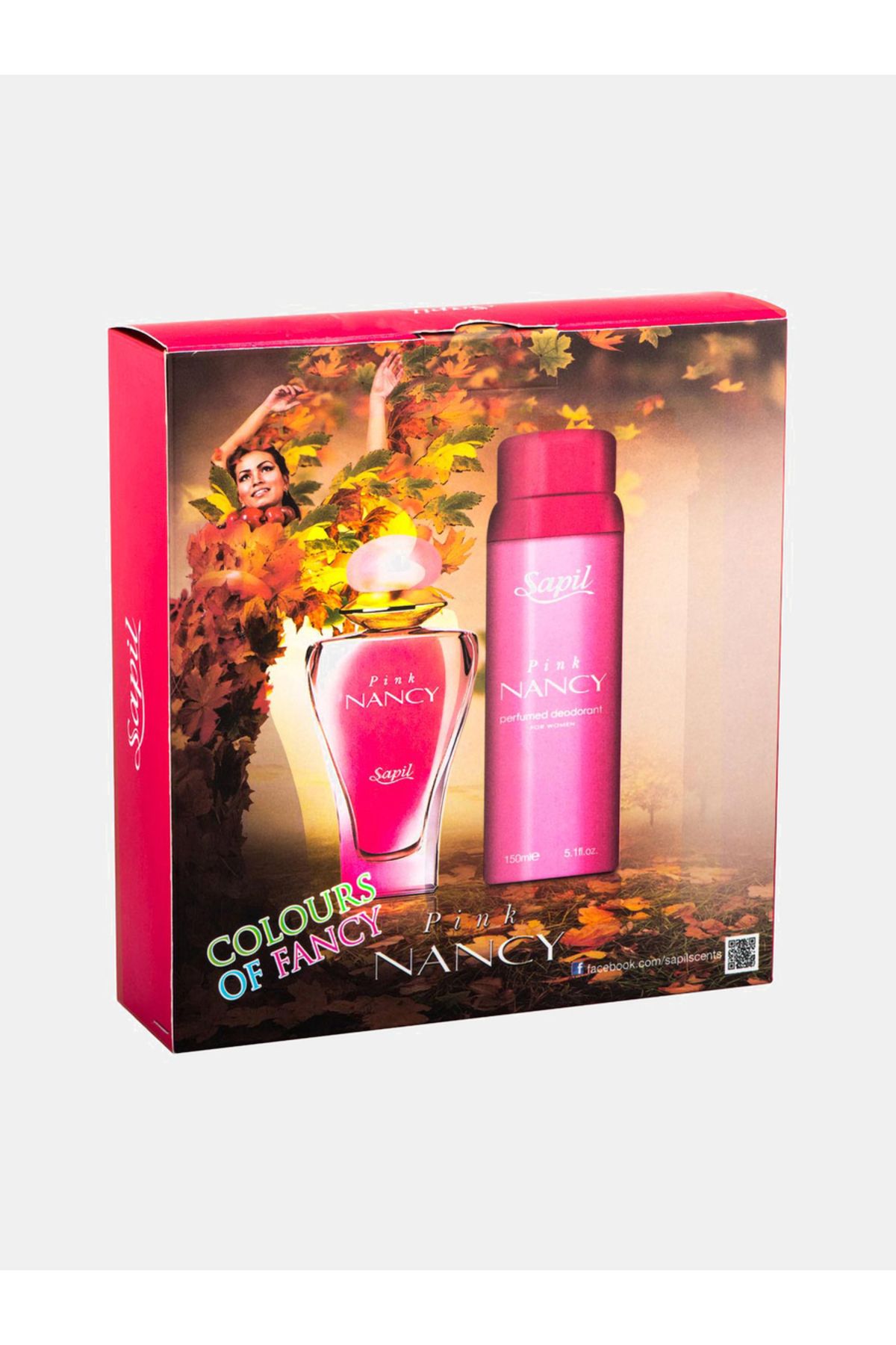 sapil-Pack of 2 - Nancy Pink Edp 50 ml+ Deo 150 ml Gift Set 2