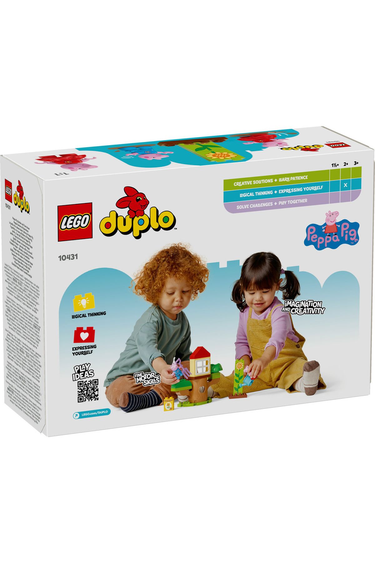 LEGO-LEGO DUPLO Set - Peppa Pig: Garden and Treehouse (10431) 3