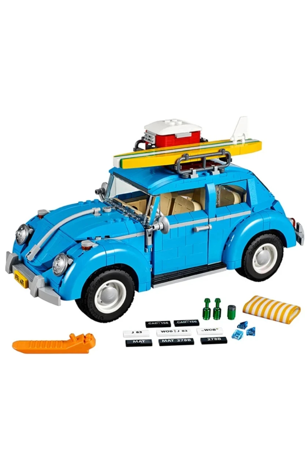 بدون جعبه، دفترچه راهنمای کاغذی، مدل‌های سازنده خودرو، اتوبوس، سازگار با Car Bricks، شماره‌های 10220، 10252، 10242، بلوک‌های ساختنی پسران Gi