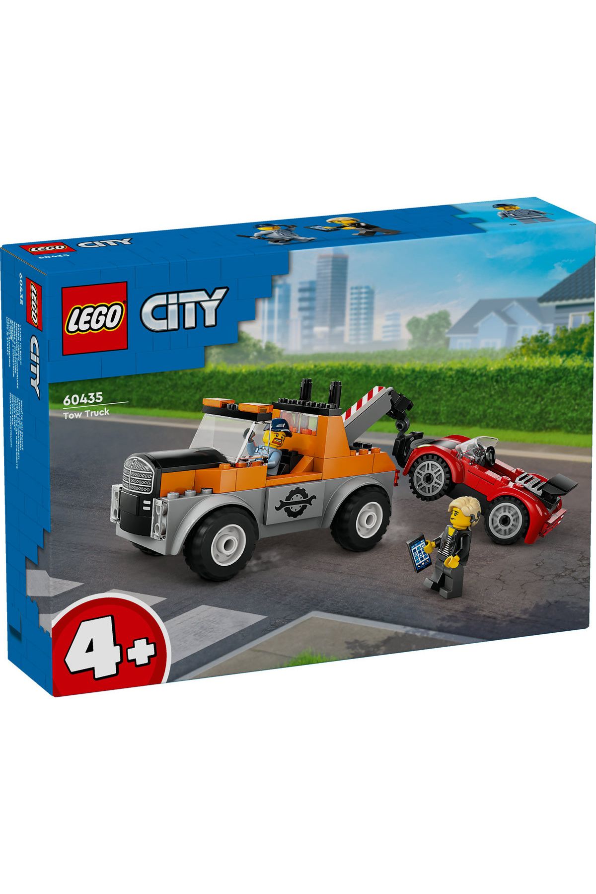 LEGO-Set LEGO City - Camioneta de tractare si masina sport (60435) 2