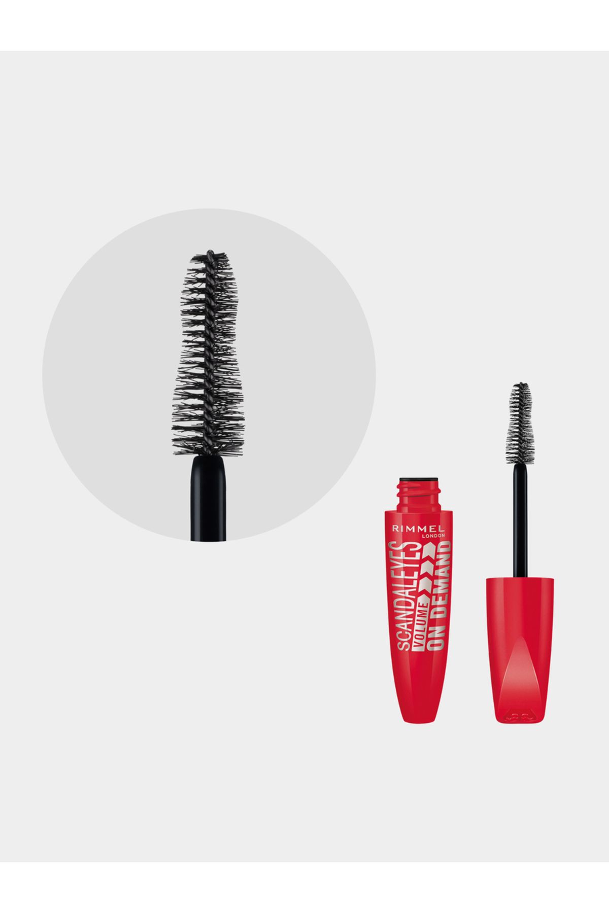 Rimmel-ScandalEyes Volume On Demand Mascara, Black, 12 Ml 3