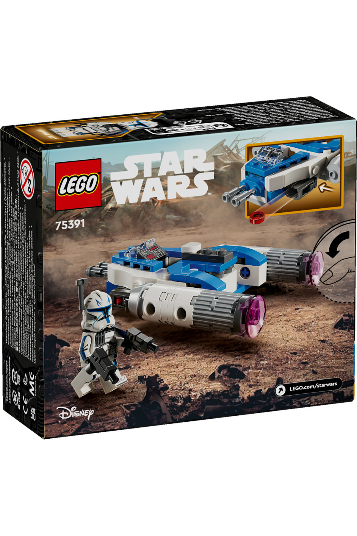 LEGO-LEGO Star Wars set - Captain Rex's Y-Wing™ Microfighter (75391) 3