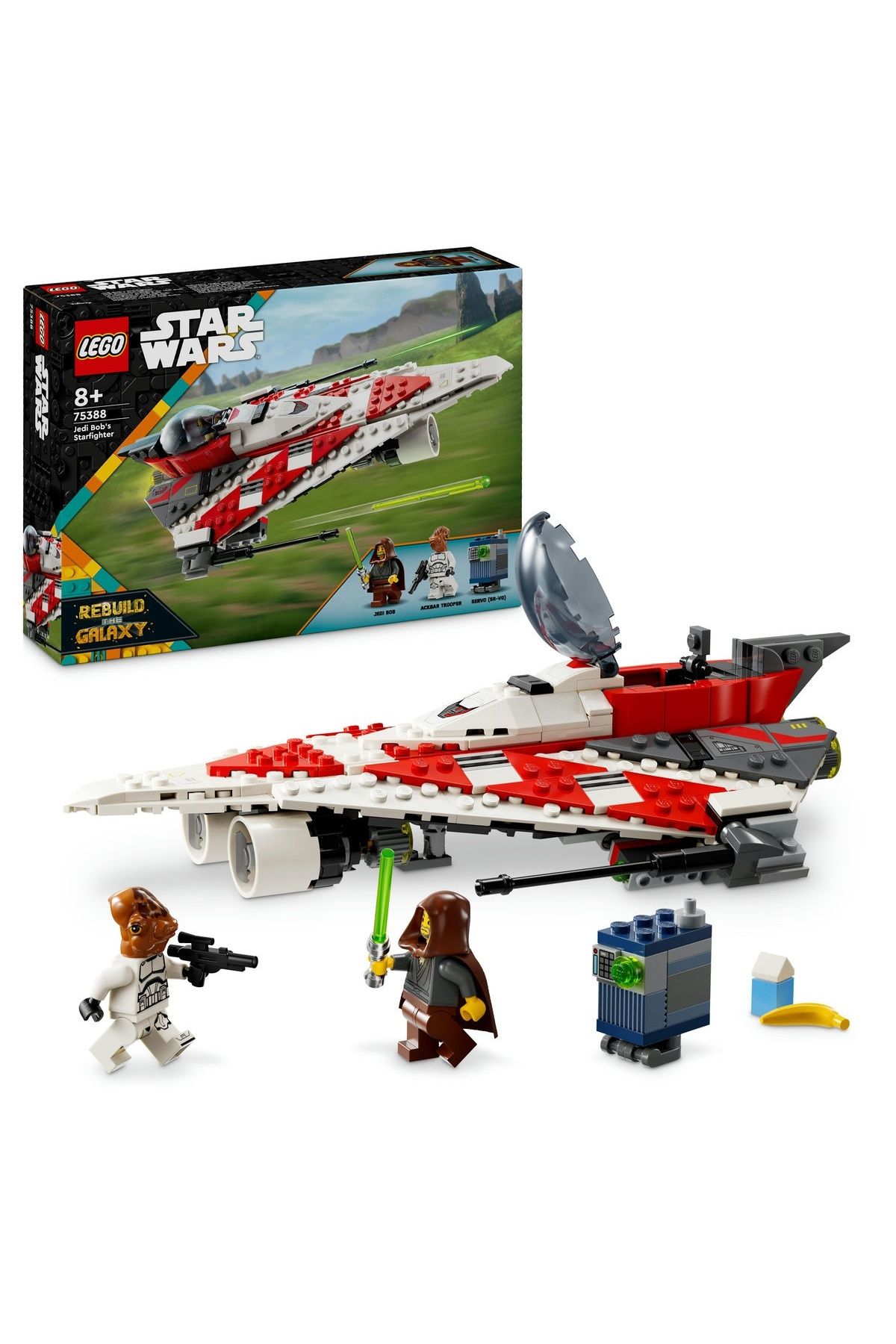 LEGO Set Lego Star Wars - Nava Stelara A Lui Jedi Bob (75388) - One Size