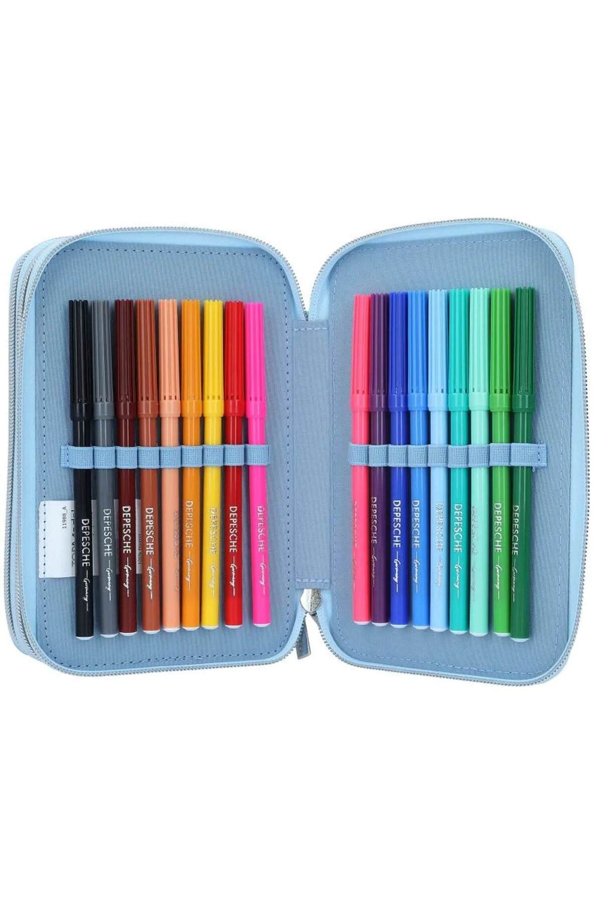 Top Model-Pencil case equipped with 3 zippers IceWorld Top Model 4