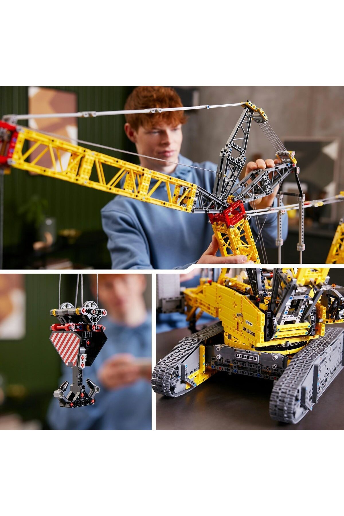 LEGO-LEGO Technic Set - Liebherr LR 13000 Crawler Crane (42146) 7
