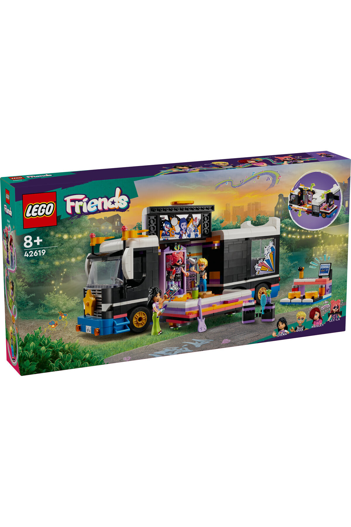 LEGO-LEGO Friends set - Pop Star Tour Bus (42619) 2