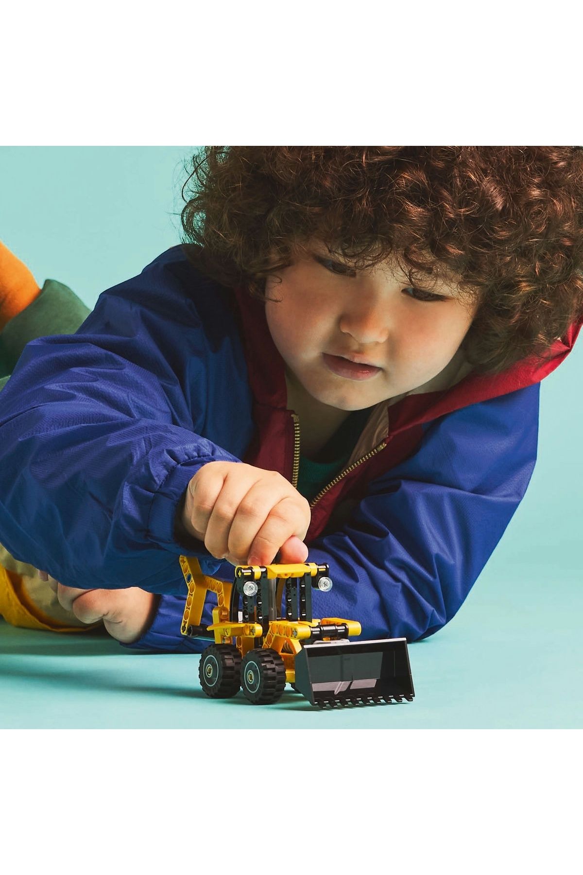 LEGO-LEGO Technic Set - Backhoe Loader (42197) 6