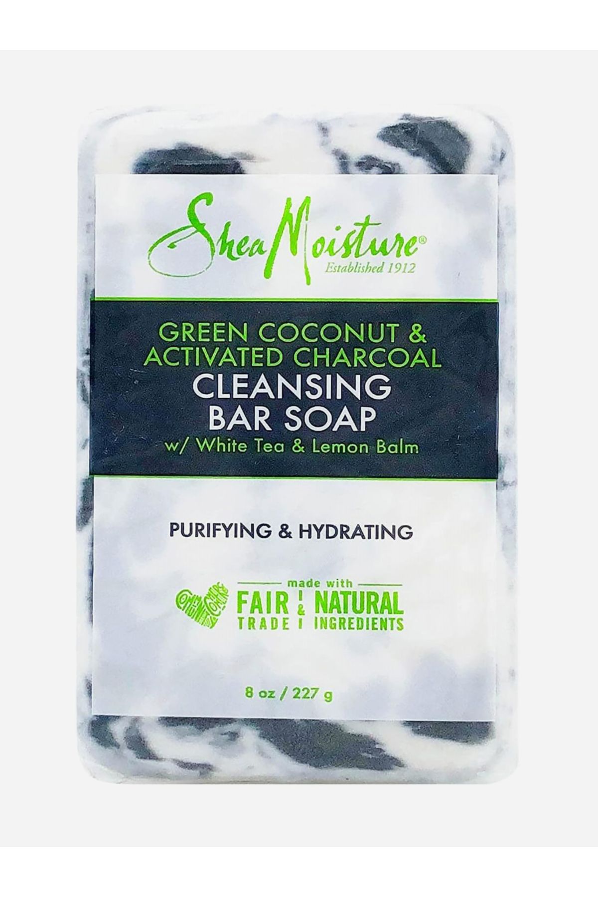 Shea Moisture-Green Cleansing Soap with Coconut, 227grams 1