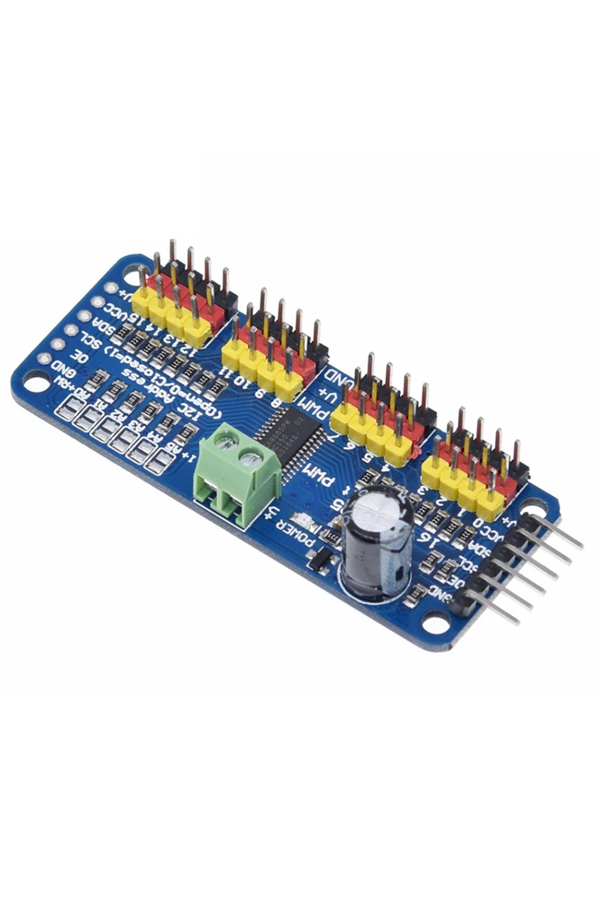 Si Tai&SH-16-channel 12-bit Pwm Servo Driver - I2c Interface - Pca9685 For Arduino Raspberry Pi Diy Servo S... 3