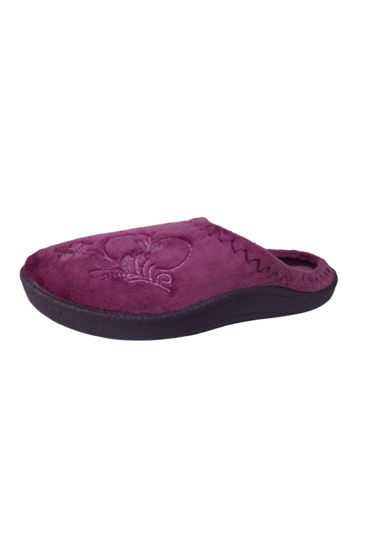 GEZER-Purple Flower Patterned Indoor Daily Slippers 5