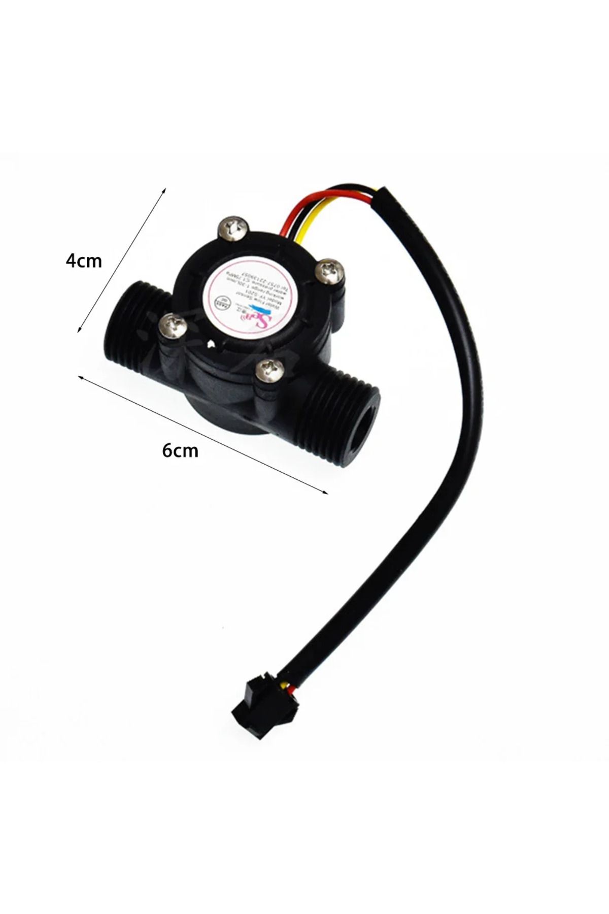 APWIKOGER-Dc 5 To 18v 5-18v Water Flow Sensor 1.75mpa Water Control Liquid Flowmeter Hall Flow Sensor 6
