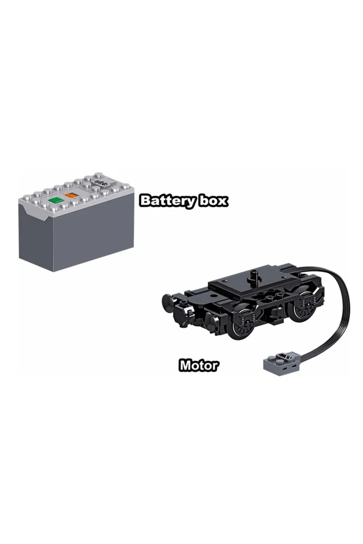 بلاک‌های ساختنی قطار لوکوموتیو الکتریکی فوشینگ هکسی برای شهر بی‌جعبه پاور اکسپرس راه‌آهن پرسرعت