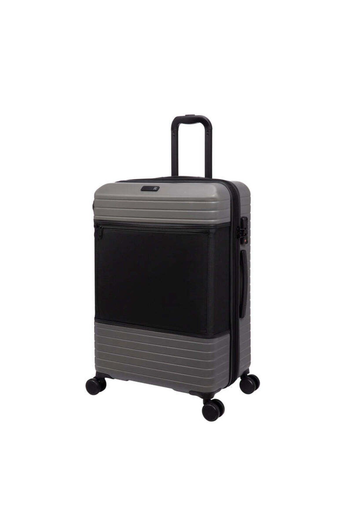 IT LUGGAGE Attuned Serisi 54 cm Füme Kabin Boy Valiz