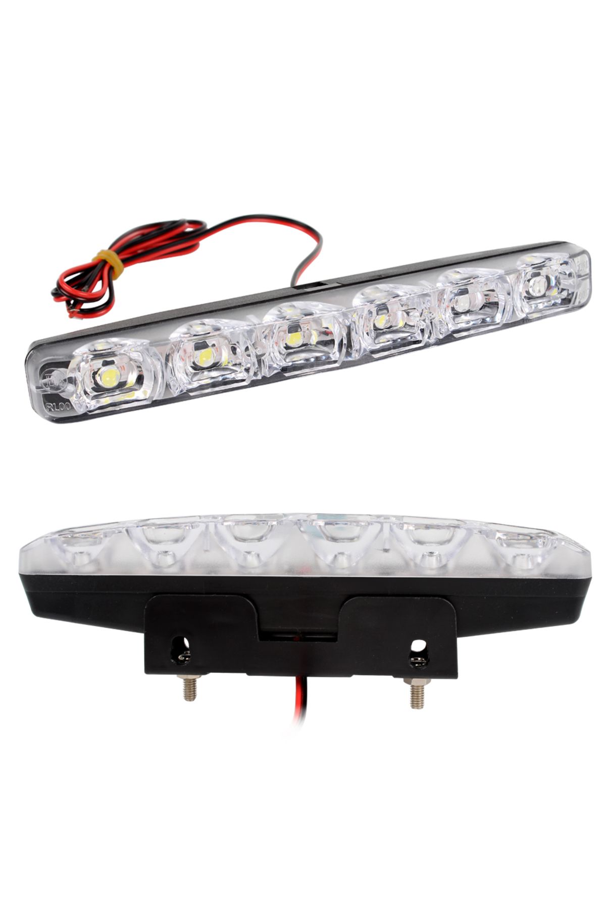 LEEPEE-1 Pair Drl Led Car Daytime Running Lights 6 Leds Dc 12v Auto Fog Light Driving Lamps Car-s... 4