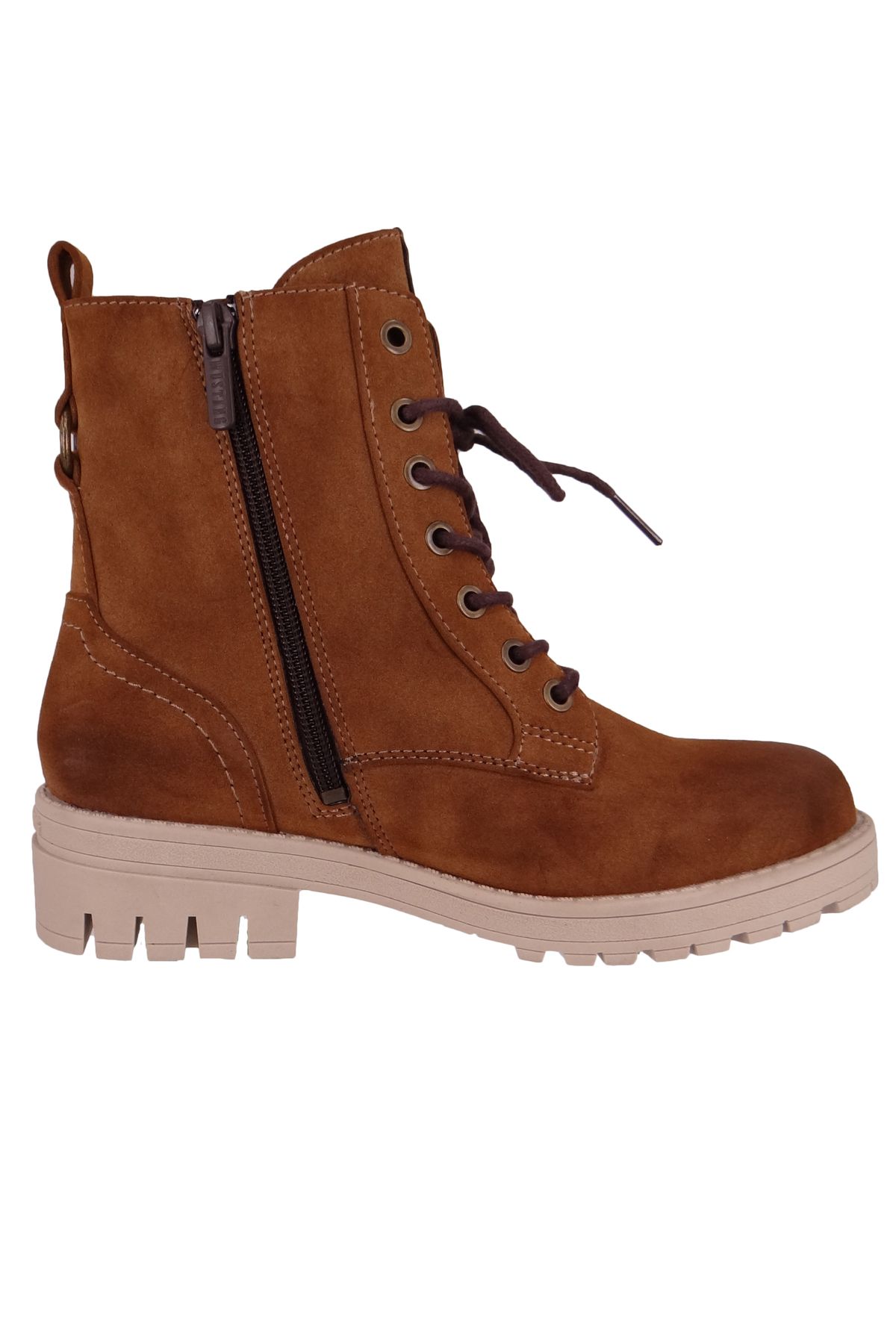Mustang-Damen Elegante Stiefelette 1397501 Braun 301 Kastanie Kunstleder 5