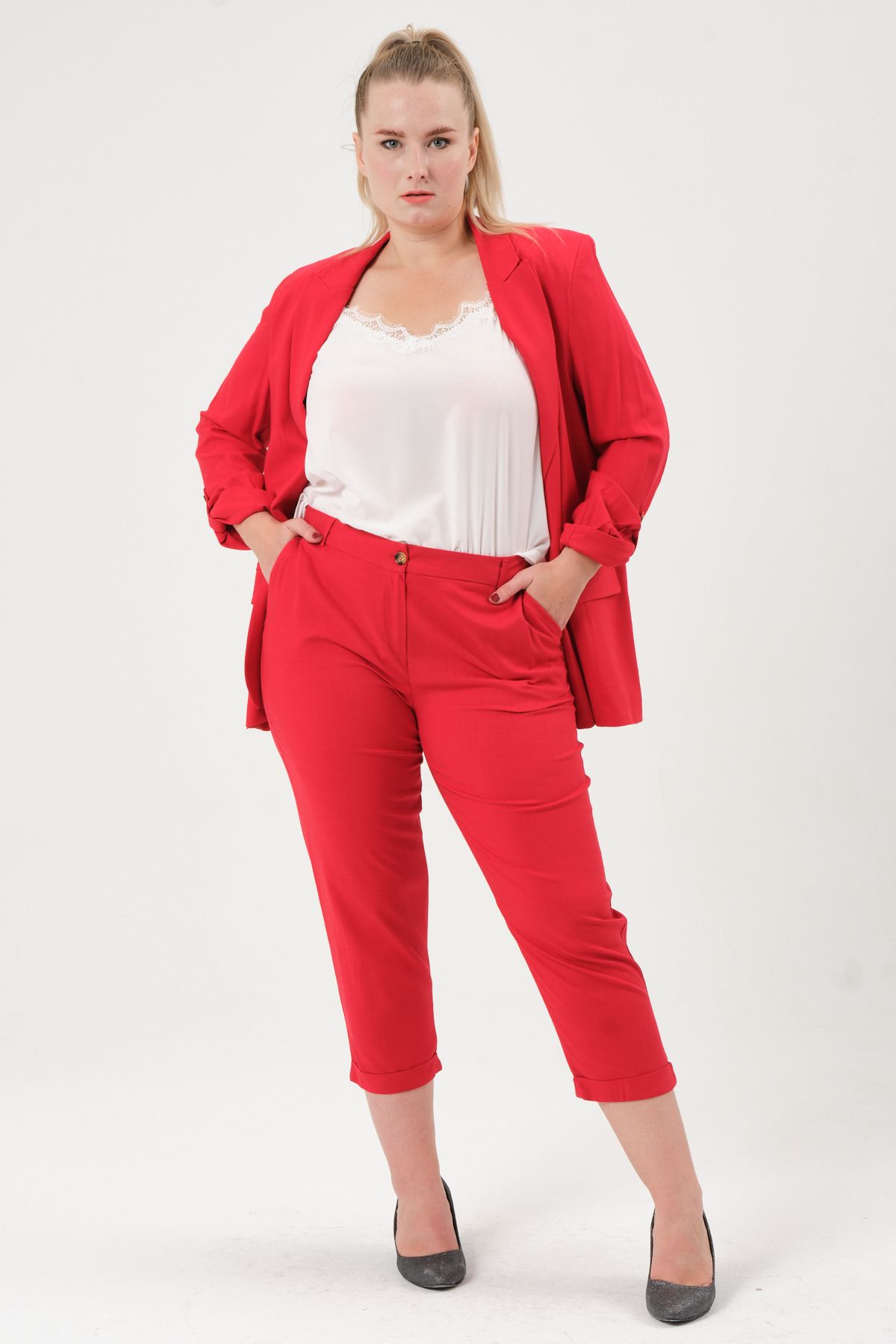 Shahiqa-Plus Size Summer Trousers 2