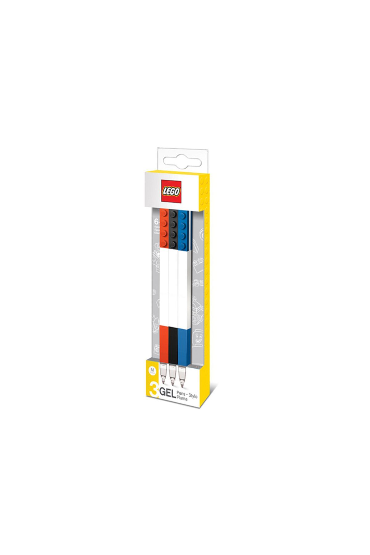 LEGO Set 3 Pixuri Lego Cu Gel - One Size