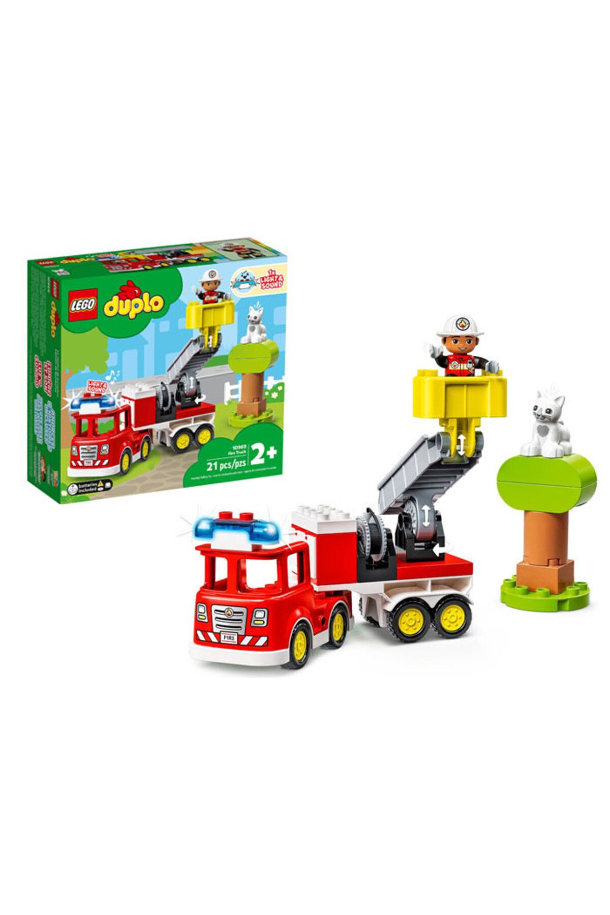 LEGO Set Lego Duplo - Camion De Pompieri (10969) - One Size