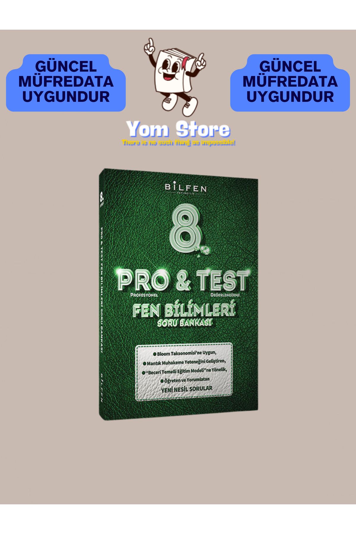 Bilfen Yayıncılık 8. Sınıf Pro Test Fen Bilimleri Soru Bankası