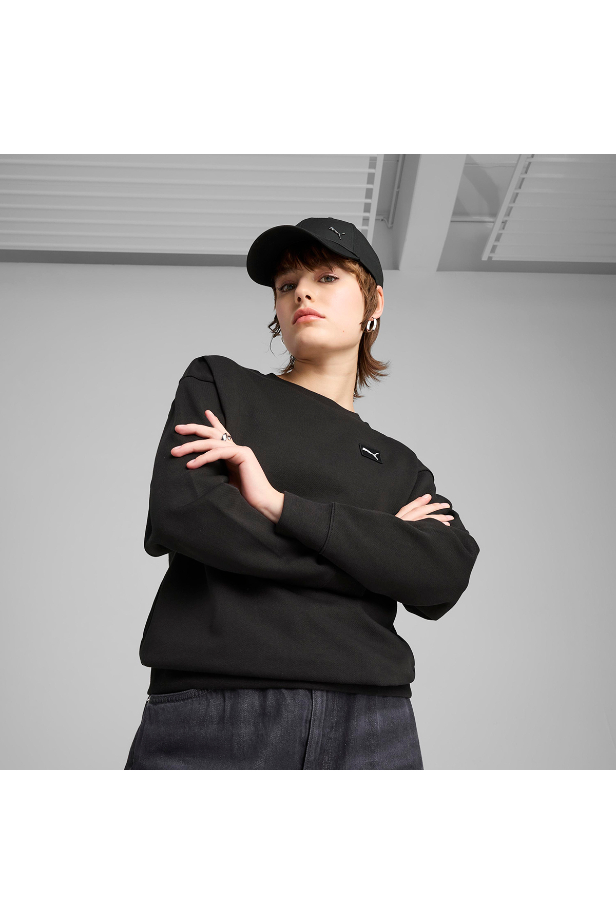 Puma  Essentials Metal Unisex Siyah Günlük Stil Şapka 02599401 - Görsel 3