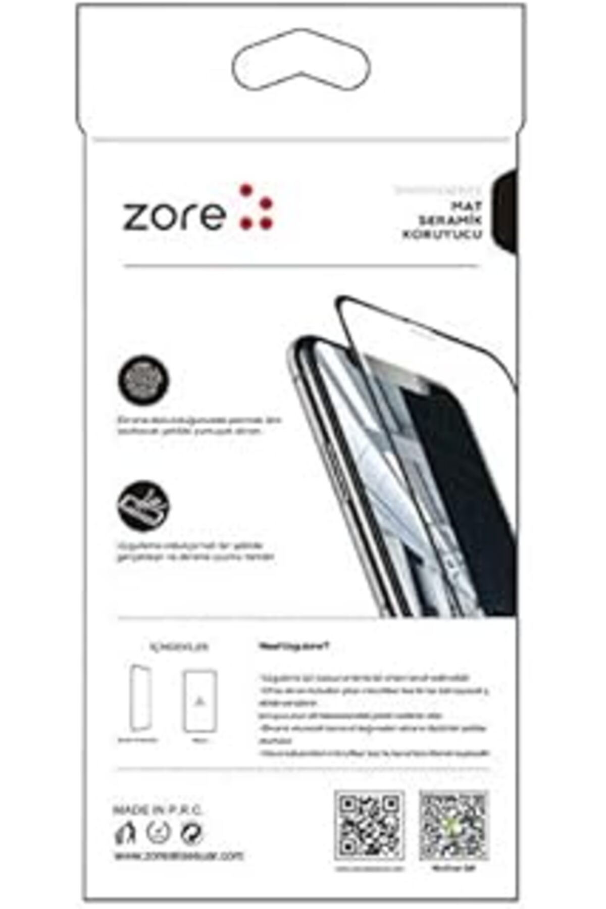 Mu Art Zore Apple Iphone 12 Pro Max Mat Seramik Ekran Koruyucu